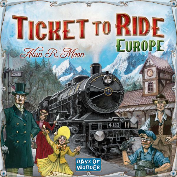 Ticket to Ride: Europe Cover