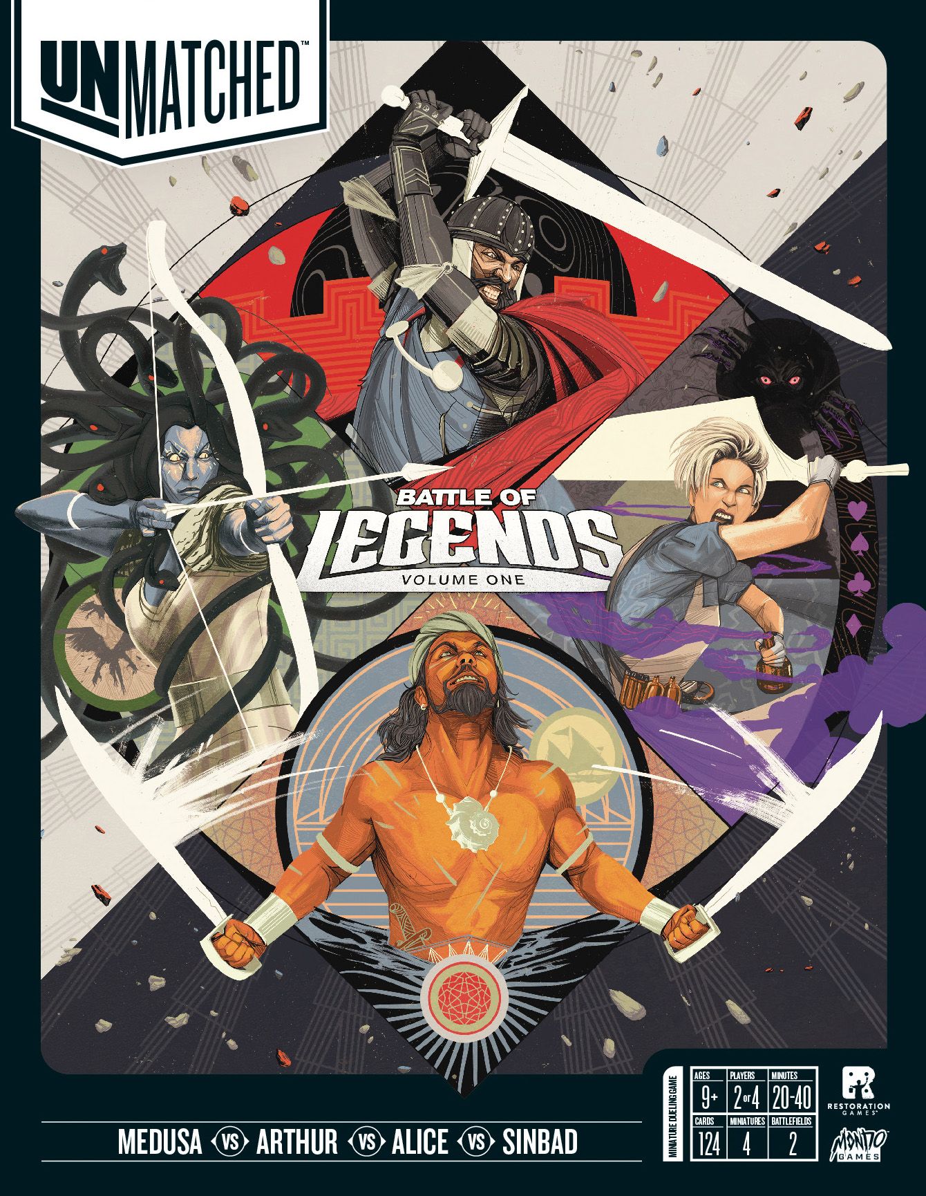 Unmatched: Battle of Legends, Volume One Cover