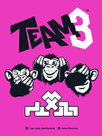 TEAM3 PINK front face